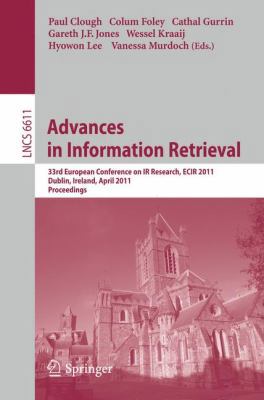 Advances in Information Retrieval: 33rd Europea... 3642201601 Book Cover