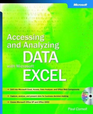 Accessing and Analyzing Data with Microsoft Excel 073561895X Book Cover
