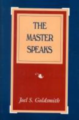 Master Speaks 1889051438 Book Cover