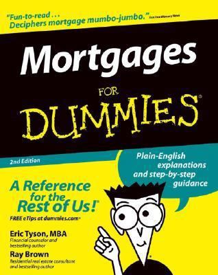 Mortgages for Dummies 0764571923 Book Cover