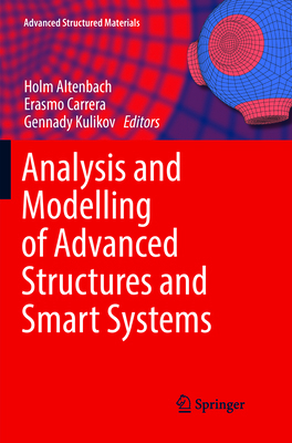 Analysis and Modelling of Advanced Structures a... 981135779X Book Cover