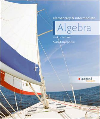 Elementary and Intermediate Algebra 0073384356 Book Cover