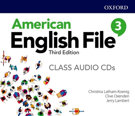 American English File Level 3 Class Audio CDs 0194906558 Book Cover