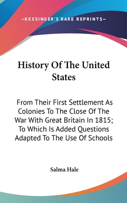 History Of The United States: From Their First ... 0548545073 Book Cover