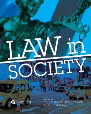 Law in Society 1516552091 Book Cover