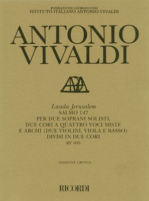 Antonio Vivaldi - Lauda Jerusalem: (Psalm 147) ... 0041913779 Book Cover