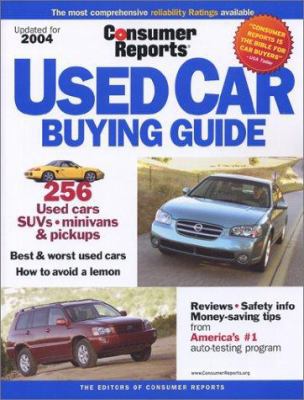 Used Car Buying Guide 2004 0890439850 Book Cover