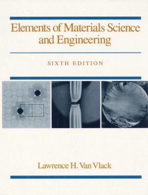 Elements of Materials Science and Engineering B000MBWUP0 Book Cover