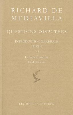 Richard de Mediavilla, Questions Disputees. Int... [Latin] 2251610030 Book Cover