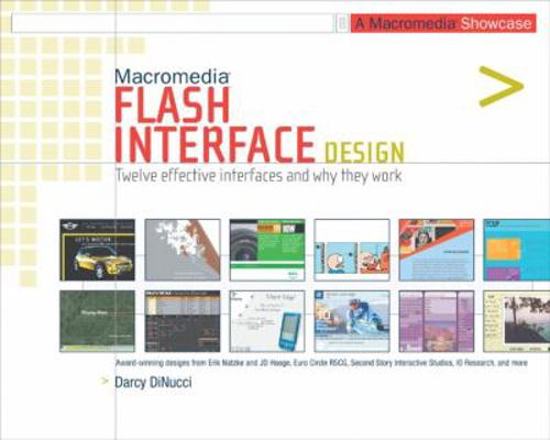 Macromedia Flash Interface Design: A Macromedia... 0321123999 Book Cover