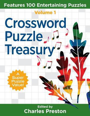 Crossword Puzzle Treasury: Features 100 Enterta... 0998832227 Book Cover