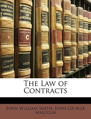 The Law of Contracts 1147034338 Book Cover