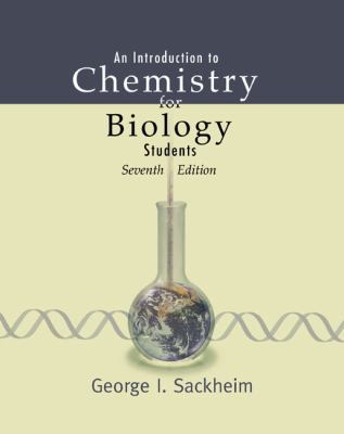 An Introduction to Chemistry for Biology Students 0805330755 Book Cover