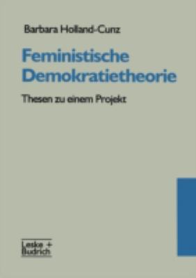 Feministische Demokratietheorie: Thesen Zu Eine... [German] 3810019917 Book Cover