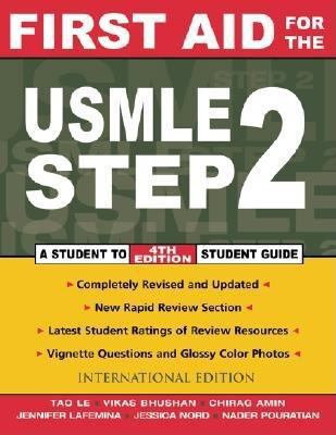 First Aid for the USMLE Step 2 0071219153 Book Cover