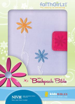 Faithgirlz Backpack Bible-NIV-Magnetic Closure 0310716292 Book Cover