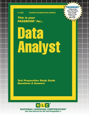 Data Analyst 179934505X Book Cover
