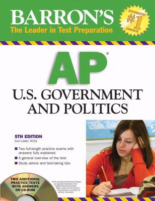 Barron's AP U.S. Government and Politics [With ... 0764194046 Book Cover