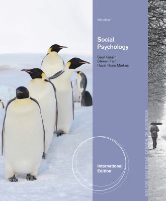 Social Psychology. Saul Kassin, Steven Fein, Ha... 1133957722 Book Cover