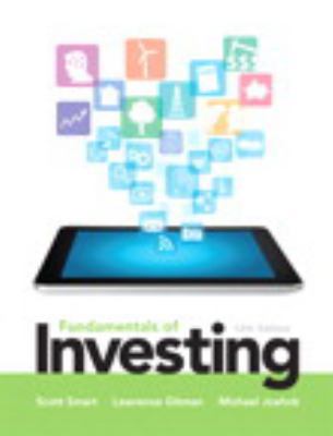 Fundamentals of Investing with Myfinancelab Acc... 0133423948 Book Cover