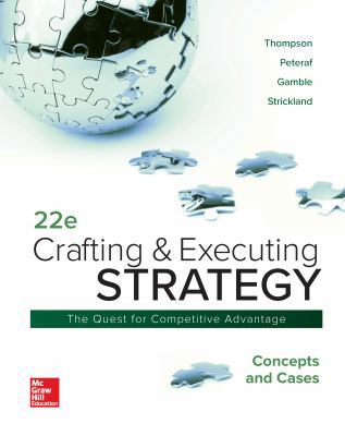 Loose-Leaf for Crafting and Executing Strategy:... 1260157180 Book Cover