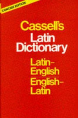 Cassell's Concise Latin-English, English-Latin ... 0304522635 Book Cover