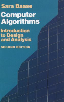 Computer Algorithms: Introduction to Design and... 0201060353 Book Cover