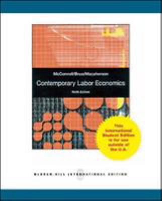 Contemporary Labor Economics 0071078959 Book Cover