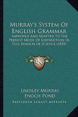 Murray's System Of English Grammar: Improved An... 1164883933 Book Cover