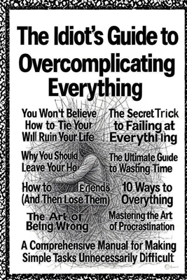 The Idiot's Guide to Overcomplicating Everything B0FW3YWVDB Book Cover