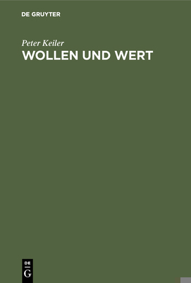 Wollen und Wert [German] 3111205606 Book Cover