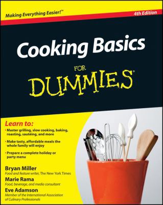 Cooking Basics for Dummies 0470913886 Book Cover