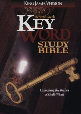 Hebrew-Greek Key Word Study Bible-KJV 0899576559 Book Cover