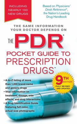 The PDR Pocket Guide to Prescription Drugs B0075L9GRK Book Cover
