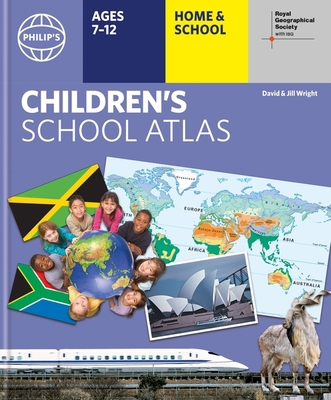 Philip's Rgs Children's School Atlas: Hardback ... 184907691X Book Cover