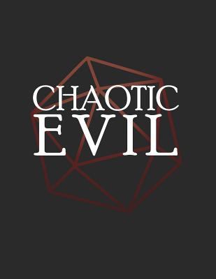 Chaotic Evil: RPG Themed Mapping and Notes Book 1728847621 Book Cover