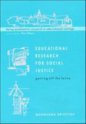 Educational Research for Social Justice 0335198597 Book Cover