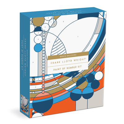 Frank Lloyd Wright March Balloons Paint by Numb... 0735370818 Book Cover