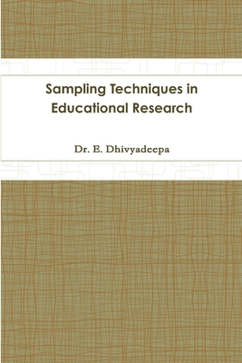 Sampling Techniques in Educational Research 1329647424 Book Cover