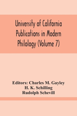 University Of California Publications In Modern... 9354215033 Book Cover