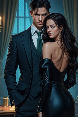 My Vampire CEO: A Dark Romance B0DFMS5DX6 Book Cover