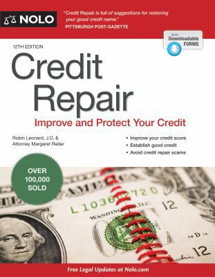 Credit Repair: Make a Plan, Improve Your Credit... 1413321542 Book Cover