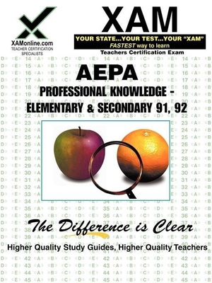 AEPA Professional Knowledge: Elementary & Secon... 1581977417 Book Cover