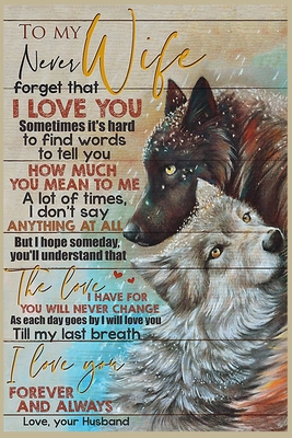 To My Wife  Lined Notebook Journal, 100 Pages (6 x 9 Inches) Blank Ruled Writing Journal With Inspirational Quotes, Perfect Diary Notebook Gifts for Father Day Mother Day Family Ideas .