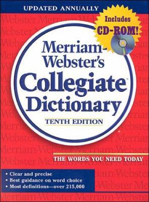 Merriam-Webster's Collegiate Dictionary (Jacket... 0877797137 Book Cover