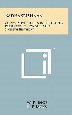 Radhakrishnan: Comparative Studies In Philosoph... 1258038269 Book Cover