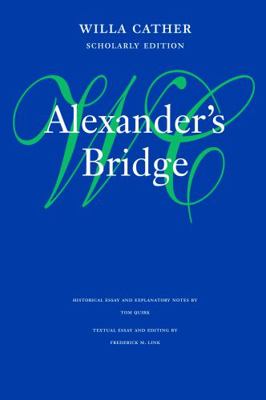 Alexander's Bridge 0803211325 Book Cover