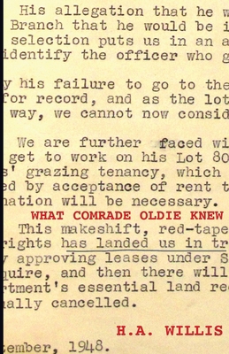 What Comrade Oldie Knew 0645188409 Book Cover