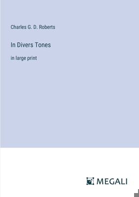 In Divers Tones: in large print 3387060289 Book Cover
