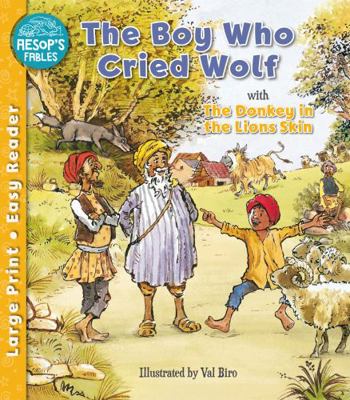 The Boy Who Cried Wolf & The Donkey in the Lion... 1782705783 Book Cover